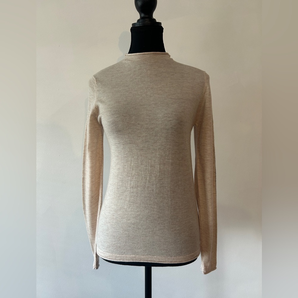 Woolmark Small Women's Cream Sweatshirt